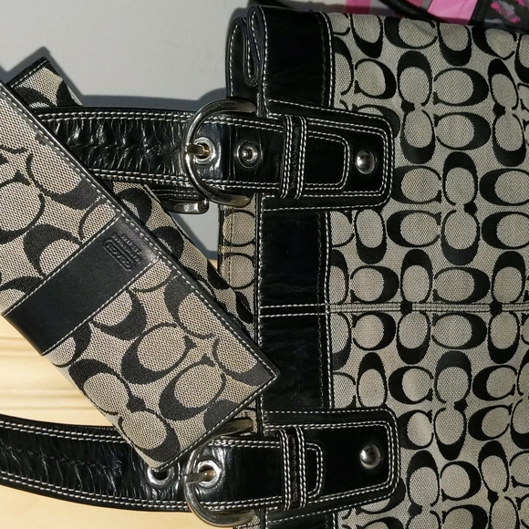 COACH SET BLACK AND GREY - Picture 2 of 4